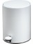Pedallı Beyaz Çöp Kovası 3 Lt Beyaz Renk 265X203X203 Mm 1