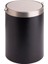 Banyo Çöp Kovası 4 L Siyah-Saten Renk 1