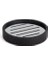 Katı Sabunluk Siyah/Krom Renk 26X120X120 Mm 1
