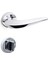 Krom - Wc Rozetli Kapı Kolu - Hha172Ro12W Cr 1