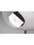 Beyaz Kubbe Şömine & Parlak Çelik 25 Mm Çelik Brülor / White Ground Steel Low Polished Steel-25Mm 2