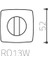 Wc Açarlı Rozet Antik - Rro13W Abm 2