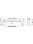 Krom Renkli 256 Mm Modern Kulp - Ssy4615 0256 Cr-Cr 2