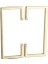 96 Mm Altın Rengi Modern Kulp Tek Adet Yarım - Ssy4703 0096 Gl 1