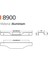 8900 Entegre Kulp Gold Renk 160 Mm 2