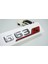 G63S Bagaj Kırmızı Krom Abs 3m 3D Yazı Logo Benz Ile Uyumlu 2