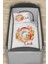 Isme Özel 75X120 Park Yatak Beşik Nevresim Takımı Çiçekli Gökkuşağı 1