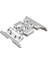 1/10 Alüminyum Alaşımlı Cnc Montaj Braketi 1/10 Rc Parça Eksenel SCX10 D90 D110 Gümüş (Yurt Dışından) 1