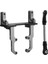 Metal AR44 Aks Servo Montaj Standı, Eksenel SCX10 Iı 90046 1/10 Rc Paletli Yükseltme Parçaları Için Direksiyon Bağlantı Çubuğu Ile, Gri (Yurt Dışından) 1