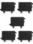 5x Alıcı Kutusu Rc Araba Radyo Kutusu Dekorasyon Aracı Plastik 1/10 Rc Kaya Paletli Araba Eksenel SCX10 D90 D110 D130 (Yurt Dışından) 1