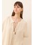Bağlama Detaylı Bluz Naturel Y2413028_069 4
