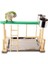 Papağan Oyun Perch Kuş Papağan Oyna Eğitim Standı Bahçesi Ahşap Levrek Playpen Egzersiz Playgym Besleyici Kupası ile | Kuş Oyuncakları (Yurt Dışından) 4