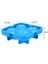 1 Adet 3D Kafatası Silikon Buz Küpü Maker Formu Için Buz Şeker Kek Pudingi Çikolata Kalıpları 4 Hücre Buz Kalıp Kare Şekil Tepsileri Kalıpları (Mavi) (Yurt Dışından) 2