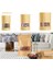 Pencereli 100 Zip Kraft Kağıt Torbalar, Şeker, Hamam, Hediye Için Temiz Pencereli Biyobozunur Ambalaj Çantası (Yurt Dışından) 2