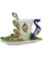 3D Renk Emaye Hayvan Kahve Fincanı Tabağı ve Kaşıkla Set Seramik Öğleden Sonra Çay Bardak Porselen Drinkware | Teacups (Yeşil) (Yurt Dışından) 1
