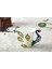 3D Renk Emaye Hayvan Kahve Fincanı Tabağı ve Kaşıkla Set Seramik Öğleden Sonra Çay Bardak Porselen Drinkware | Teacups (Yeşil) (Yurt Dışından) 4