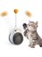 Komik Kedi Oyuncak Catnip Teaser Değnek ile Interaktif Düzensiz Dönen Pet Kedi Topu Oyuncak Öz Denge Tumbler Kitten Oyun Eğitimi | Kedi Oyuncakları (Yurt Dışından) 1