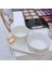 Altın Kahve Fincanı Set Porselen Mate Fincan Latte Öğleden Sonra Çay Kabarcık Çay Kupası Kaffeetasse Kahve Fincanı Seramik | Teacup & Amp;tabak Setleri (Yurt Dışından) 3