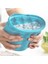1000ML Silikon Buz Küpü Maker ile Kapak Buz Kova Buz Kalıp Uzay Tasarrufu Şampanya Şarap Bira Kova Mutfak Parti Barware | Dondurma Makineleri (Yeşil) (Yurt Dışından) 2