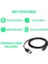 Süper Parlak USB Şarj Edilebilir LED Köpek Güvenliği Yaka - Büyük Görünürlük ve Amp; Amp;geliştirilmiş Güvenlik - 4 Renk, 3 Boyut (Yeşil, Büyük) (Yurt Dışından) 4