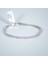 Pırlanta Montürlü Su Yolu Gümüş Bileklik NUR-BL01097 1