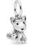 Tasmalı Köpek Gümüş Charm NUR-BL00143 1