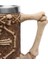Kafatası Tankard Kahve Kupa Kupası Kemik Kolu ile 3D Tasarım Ürpertici Bira Stein Içecek Bardaklar Yaratıcı Cadılar Bayramı Dekor | Kupalar (Yurt Dışından) 2