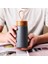 Yalıtımlı Kahve Kupa 304 Paslanmaz Çelik Tumbler Su Termos Vakum Şişesi Mini Su Şişesi Taşınabilir Seyahat Kupa Termal Kupası | Vakum Şişeleri ve Amp;termoslar (Mavi) (Yurt Dışından) 4