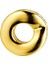 Gold Renk İnce Taşlı Gümüş Charm NUR-BL01013 3