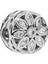 Işıltılı Çiçek Gümüş Charm NUR-BL12482 1