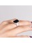 Safir Taşlı Gümüş Yüzük NUR-YZ00737 2