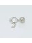 Yılan Tragus Gümüş Küpe NUR-KP00013 1