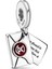 Sallantılı Mektup Gümüş Charm NUR-BL12416 1