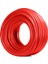 Pvc Şeffaf Örgülü Hortum Kırmızı Renk 5/8 ( Iç Çap 16 Mm) 100 Metre 3