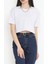 Iki Iplik Crop T-Shirt Gri - 15151.751. 5