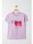 13-16 Yaş Baskılı Çocuk T-Shirt Lila - 824120.1576. 1