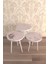 Pink Marble Design Desenli Zigon Sehpa 1
