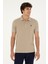 Erkek Açık Haki Tişört Basic 50279573-VR183 1