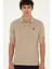 Erkek Açık Haki Tişört Basic 50279573-VR183 3