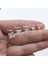 Gümüş 3 mm. Kare , Tek Taş Zirkon Küpe y95-3 3