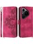 Huawei Pura 70 Pro / 70 Pro+ Çapraz Gövde Tasarımlı Pu Deri Çevirmeli Telefon Kapağı (Yurt Dışından) 1