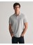 Erkek Gri Regular Fit Logolu Polo 2210.93 1