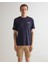Erkek Lacivert Regular Fit Bisiklet Yaka Logolu T-Shirt 2324155T.433 1