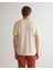 Erkek Krem Regular Fit Bisiklet Yaka T-Shirt 2324145T.130 2