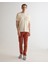 Erkek Krem Regular Fit Bisiklet Yaka T-Shirt 2324145T.130 3