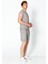 Erkek Fit Extra Rahat Düğmeli Bisiklet Yaka Delikli T-Shirt Ve Şort Takım 4