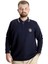 Büyük Beden Erkek Sweat Polo Selanik Horse 23440 Lacivert 1