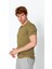 Erkek Regular Fit Yazlık Rahat Gömlek Yaka T-Shirt 3