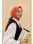 Olinda Eşarp - Turuncu Siyah 3