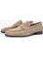 Thonas Erkek Bej Süet Deri Loafer Ayakkabı 537 3 Erk Ayk Y24 4